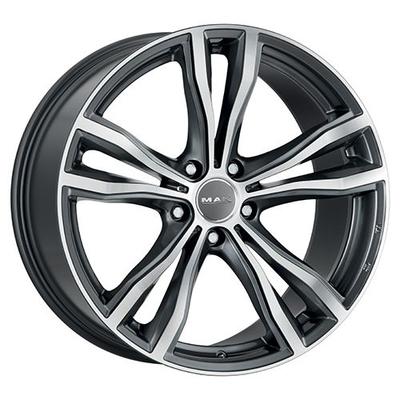 MAK X-MODE gun metal mirror face 10.0Jx21 5x112 ET50