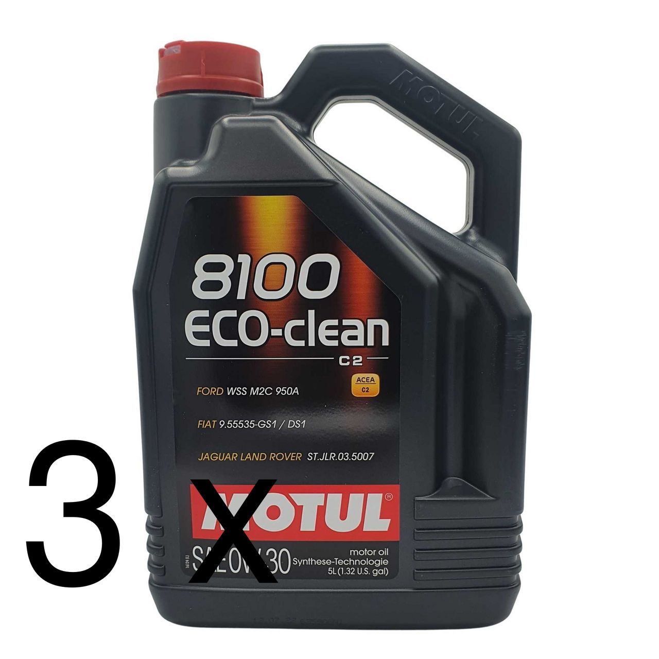 Motul 8100 Eco-clean 0W-30 3x5 Liter Motul 8100 Eco-clean 0W-30 3x5 Liter