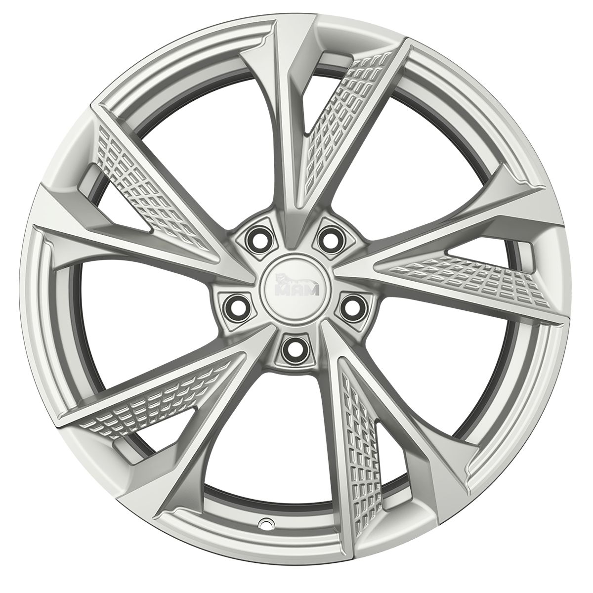 MAM WHEELS MAM RS6 silver painted 7.5Jx17 5x112 ET30
