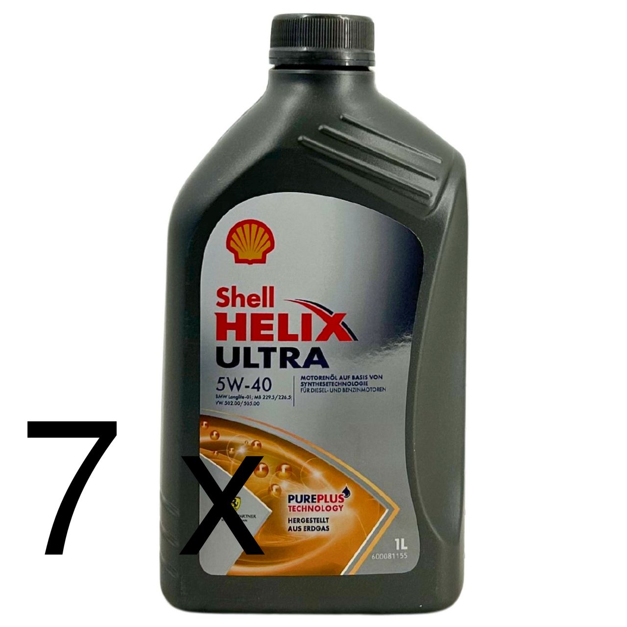 Shell Helix Ultra 5W-40 7x1 Liter Shell Helix Ultra 5W-40 7x1 Liter