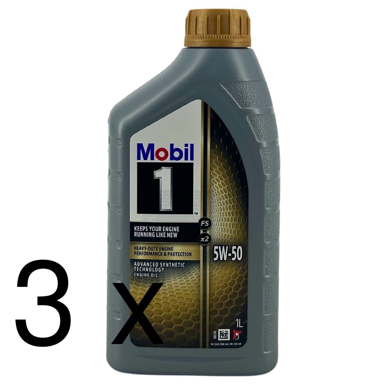 Mobil 1 FS X2 5W-50 3x1 Liter Mobil 1 FS X2 5W-50 3x1 Liter