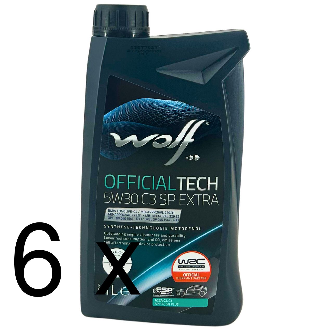 Wolf OfficialTech 5W-30 C3 SP Extra 6x1 Liter
