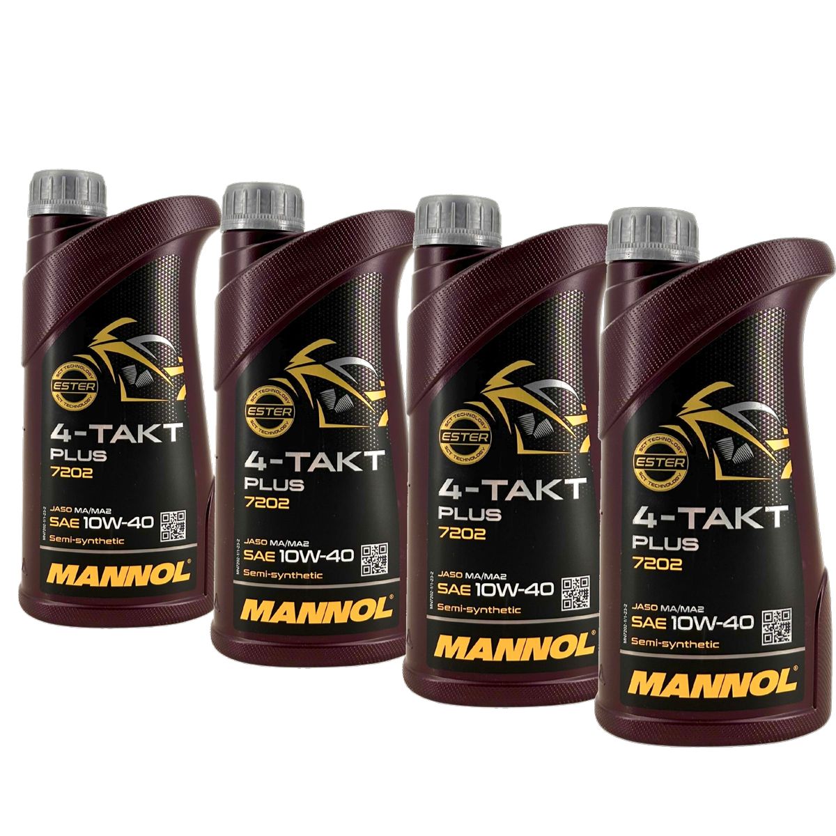 Mannol 4-Takt Plus 10W-40 4x1 Liter