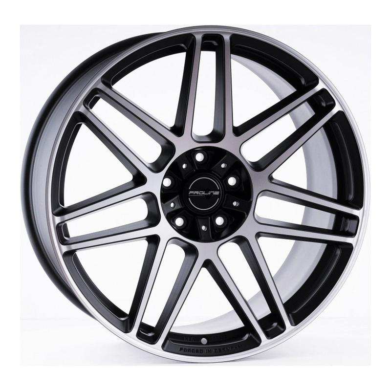 PROLINE PFG FORGED black matt polished 10.0Jx22 5x130 ET21