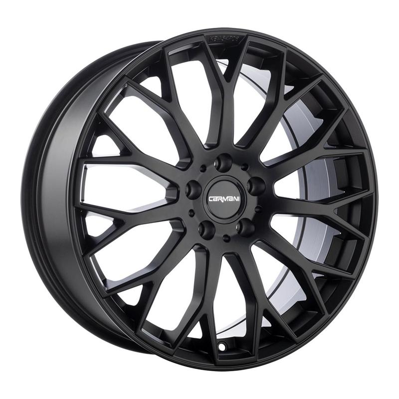 CARMANI 22 FRANZ black 8.0Jx19 5x112 ET38