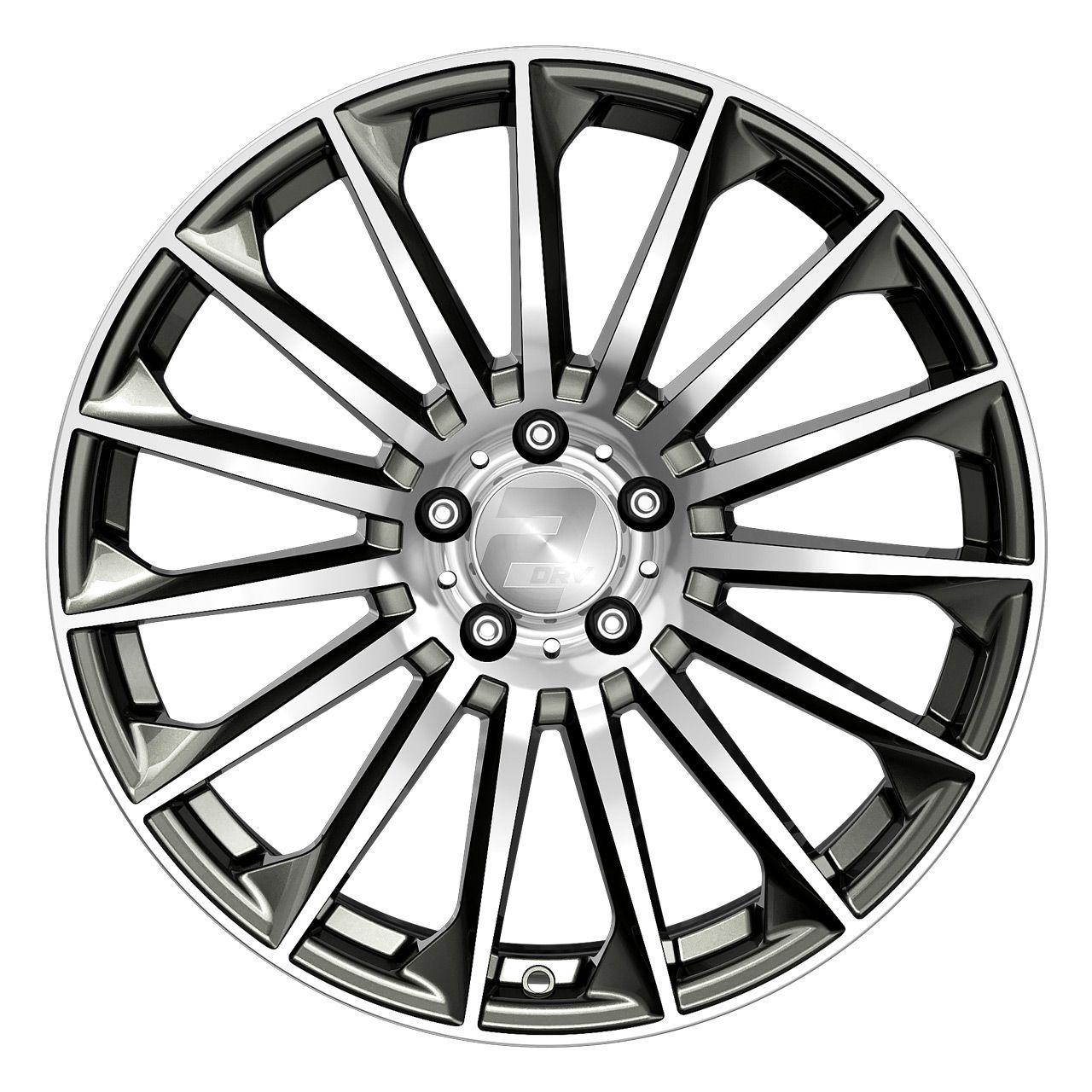 WHEELWORLD-2DRV WH39 dark gunmetal full machined 8.0Jx18 5x112 ET40