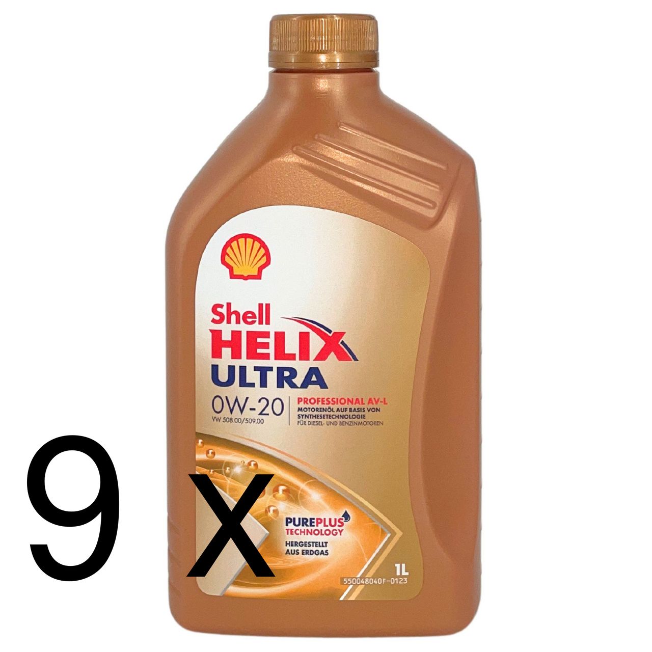 Shell Helix Ultra Professional AV-L 0W-20 9x1 Liter Shell Helix Ultra Professional AV-L 0W-20 9x1 Liter