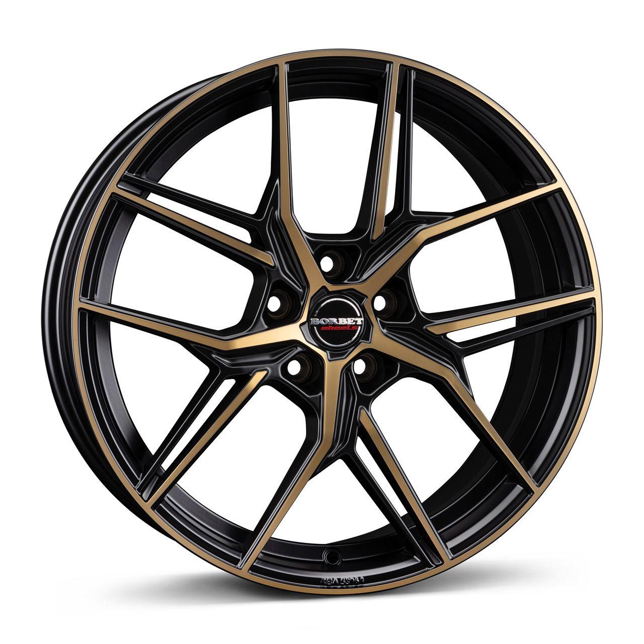 BORBET DESIGN QX black bronze matt 8.0Jx19 5x112 ET44