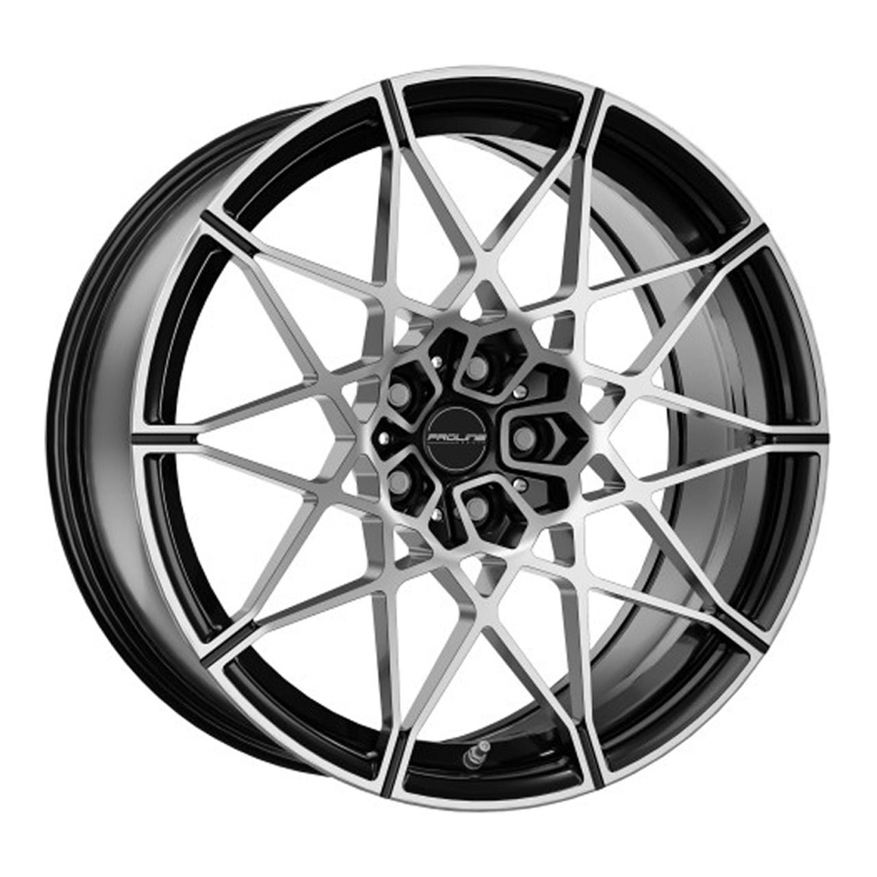 PROLINE PFM FORGED black polished 9.5Jx20 5x112 ET28