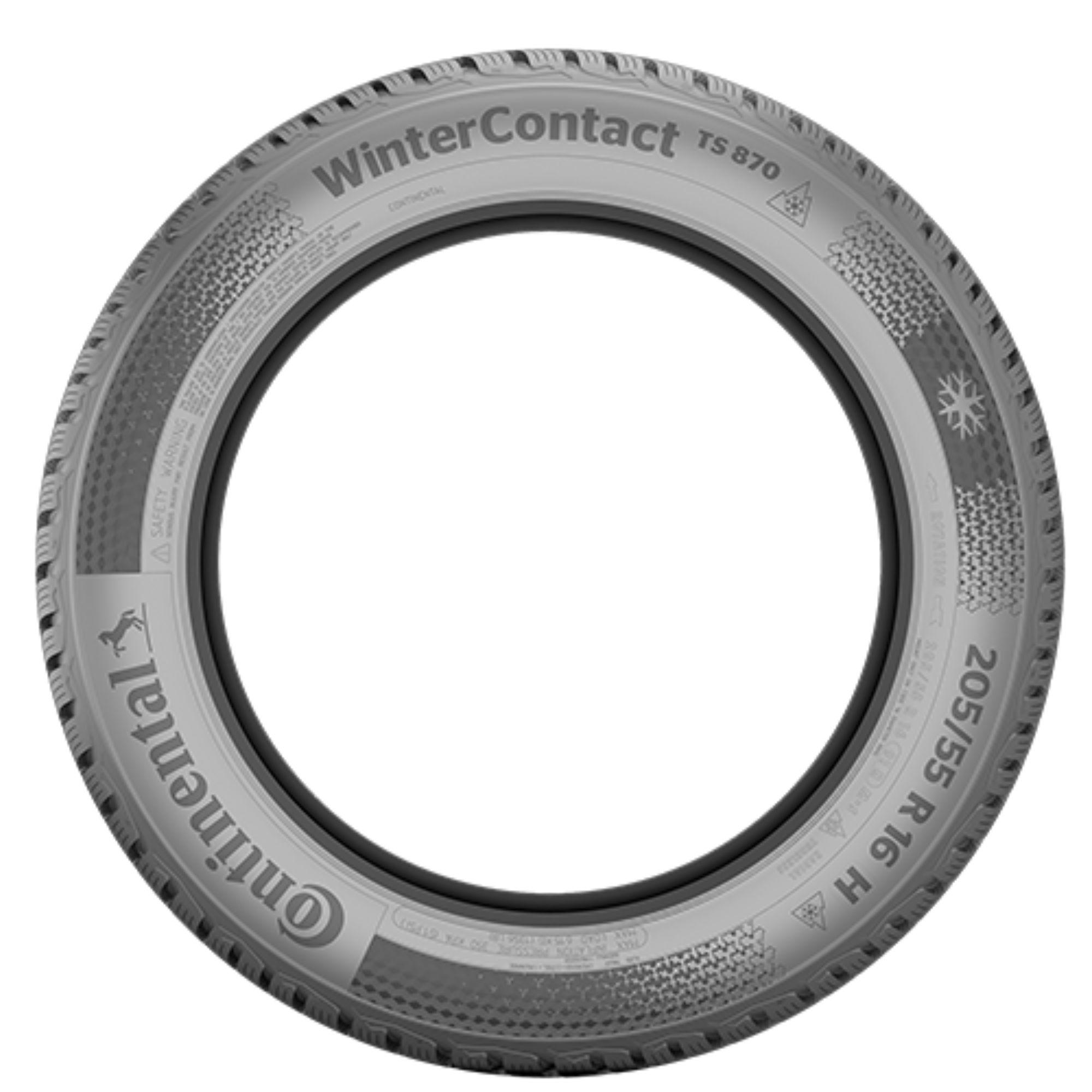 CONTINENTAL WINTERCONTACT TS 870 (EVc) 205/60R16 96H (EVc) XL BSW