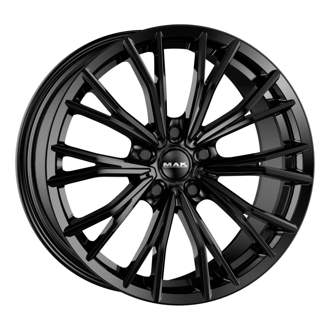 MAK MARK-D gloss black 9.5Jx19 5x120 ET39 MAK MARK-D gloss black 9.5Jx19 5x120 ET39