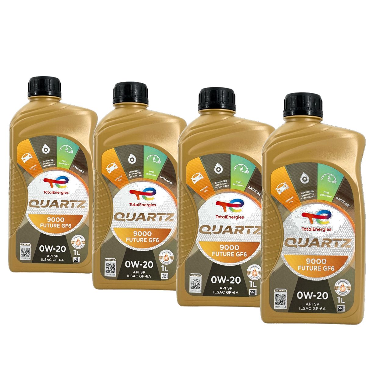 Total Quartz 9000 Future GF6 0W-20 4x1 Liter