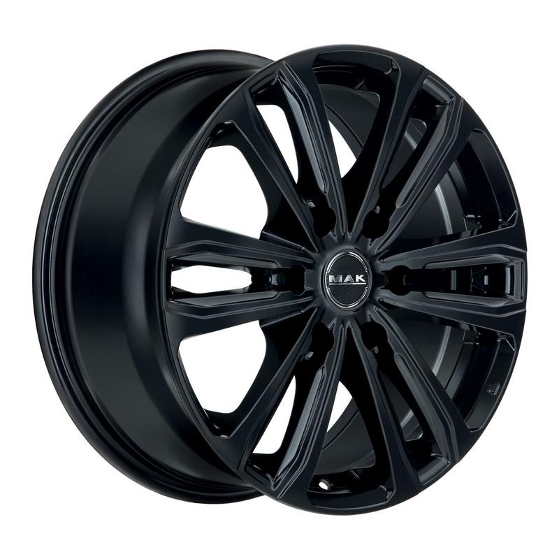 MAK SAFARI 6 gloss black 6.5Jx17 6x120 ET50