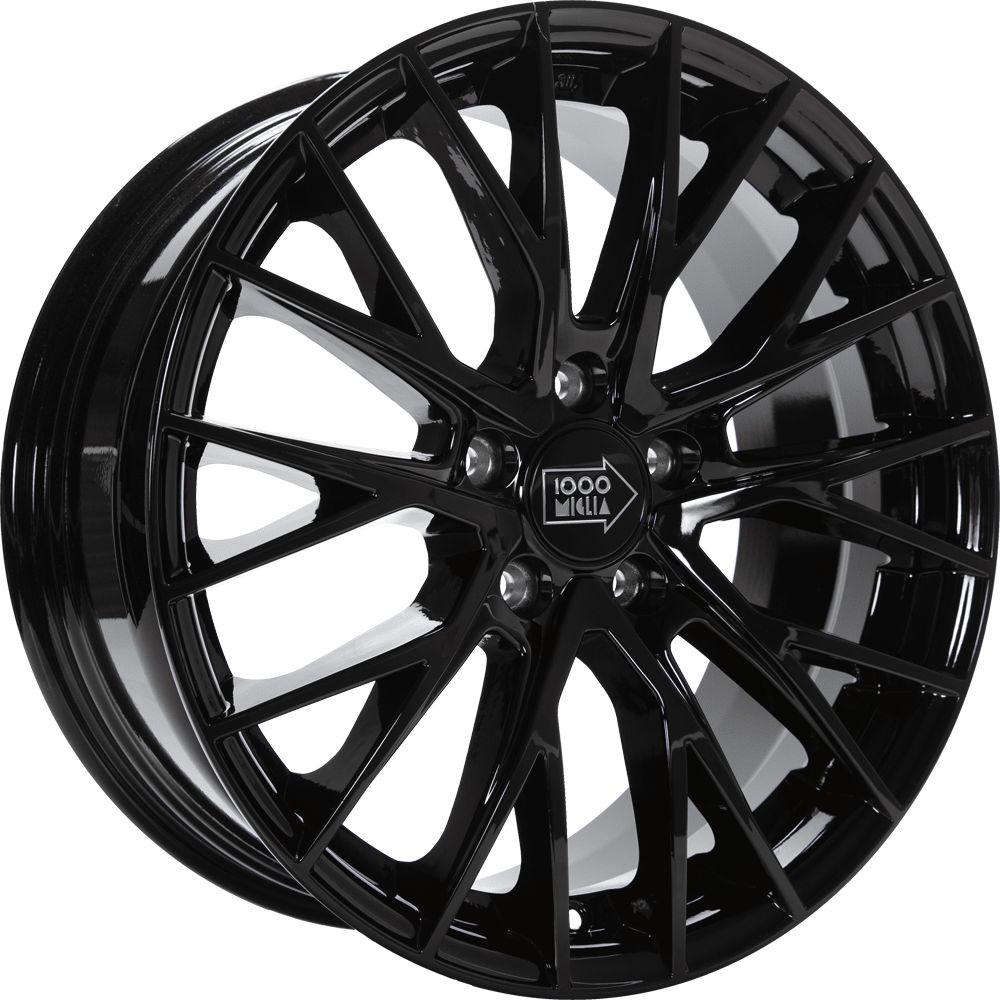 1000 MIGLIA MM1009 gloss black 8.0Jx18 5x110 ET30