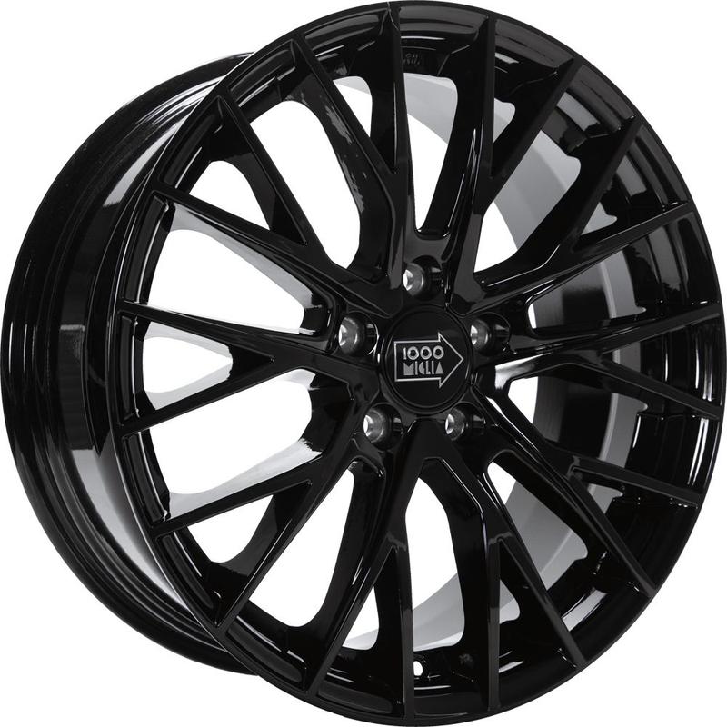 1000 MIGLIA MM1009 gloss black 8.0Jx18 5x110 ET30