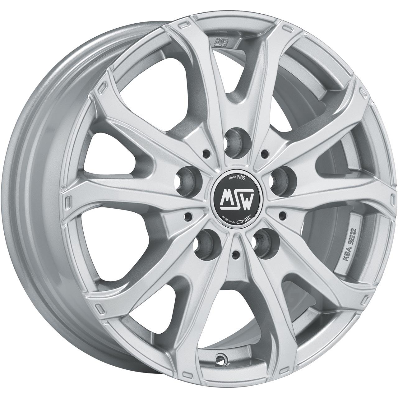 MSW Msw 48 van Full silver 6.5x16 5x118 ET55