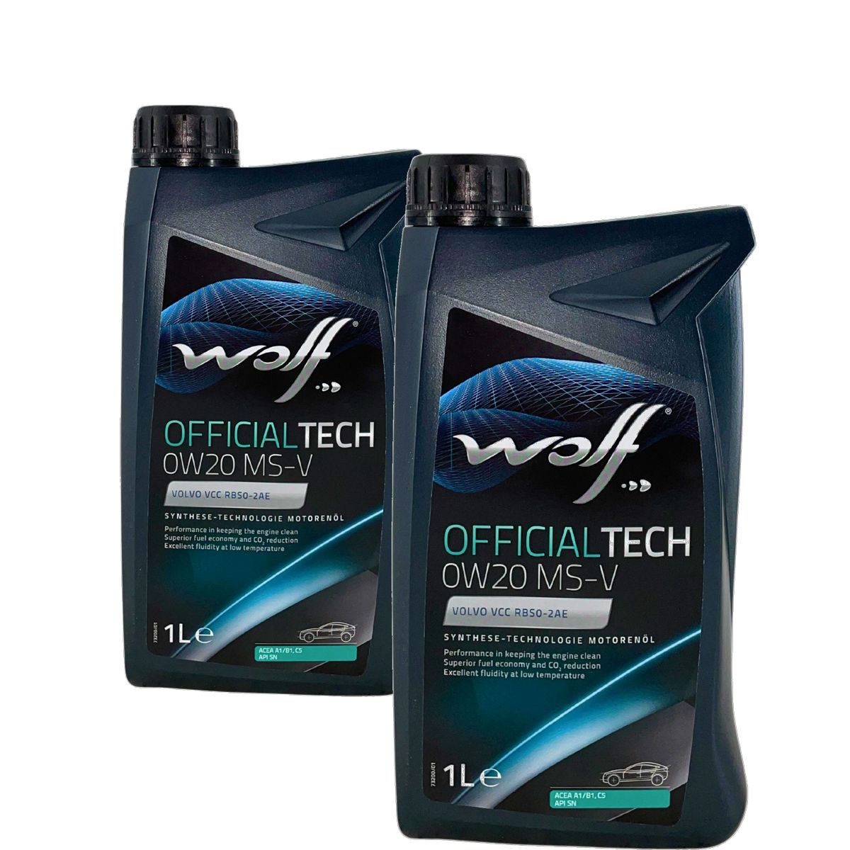 Wolf OfficialTech 0W-20 MS-V 2x1 Liter