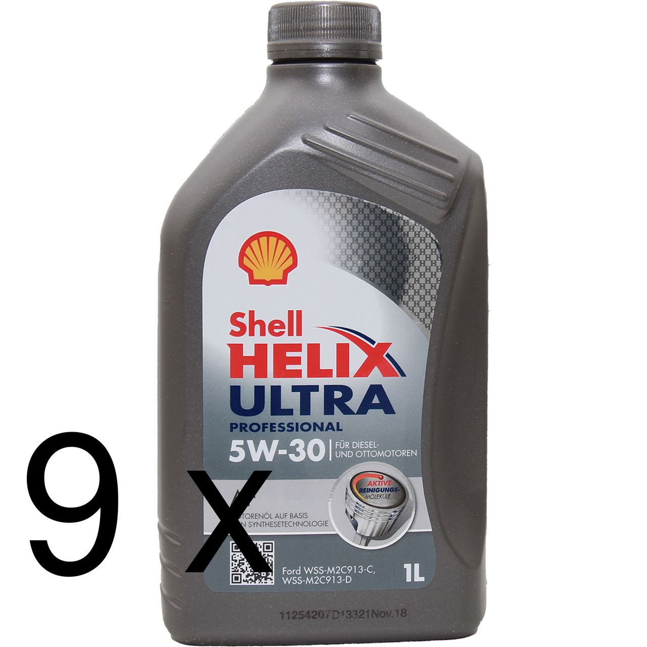 Shell Helix Ultra Professional AF 5W-30 9x1 Liter Shell Helix Ultra Professional AF 5W-30 9x1 Liter