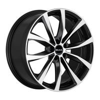 MAK WOLF black mirror 7.0Jx17 5x110 ET41