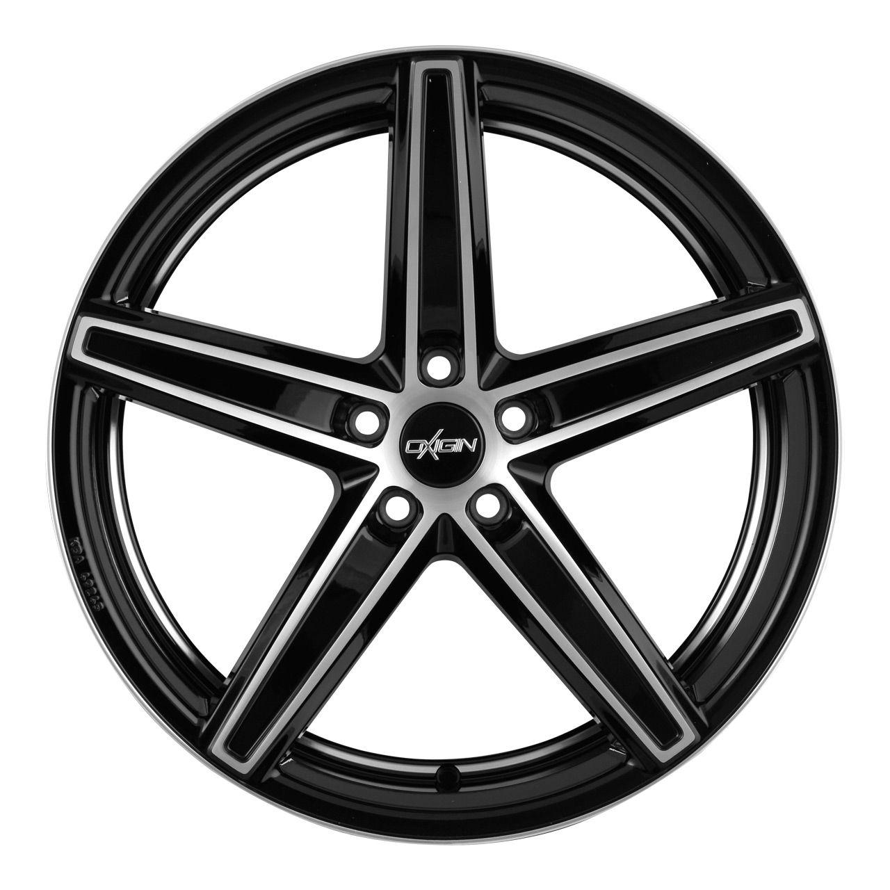 OXIGIN 18CONCAVE black full polish HD 9.0Jx20 5x120 ET15