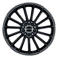 MAK KOMET gloss black mirror ring 10.0Jx21 5x112 ET35
