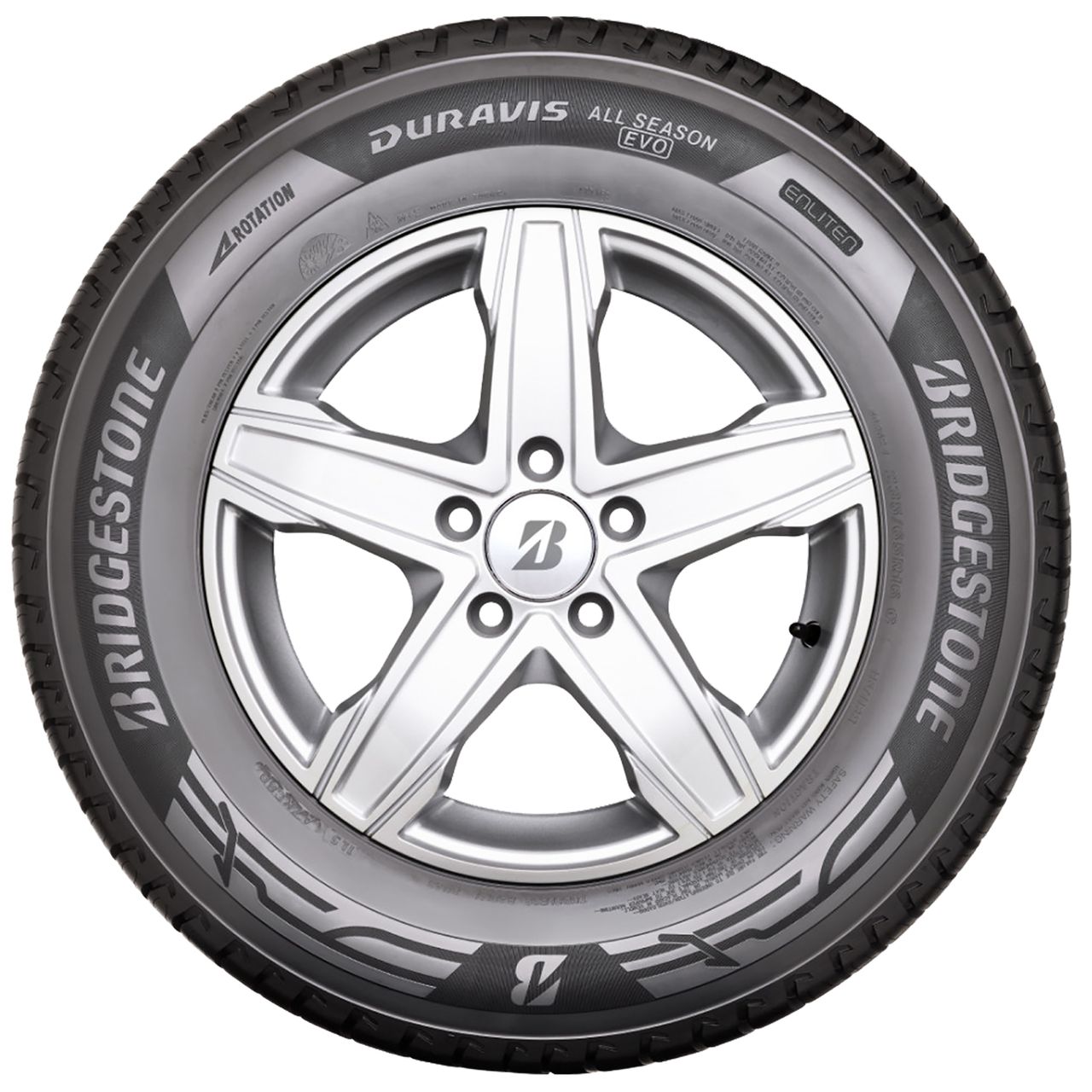 BRIDGESTONE DURAVIS ALL SEASON EVO 215/75R16C 113/111R ENLITEN BSW