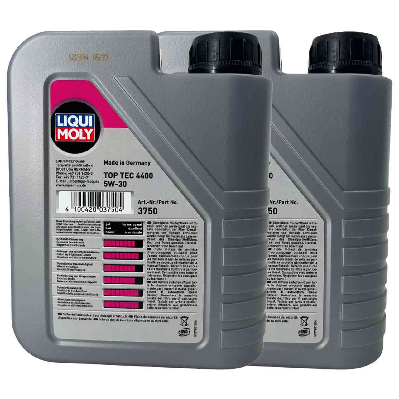 Liqui Moly Top Tec 4400 5W-30 2x1 Liter