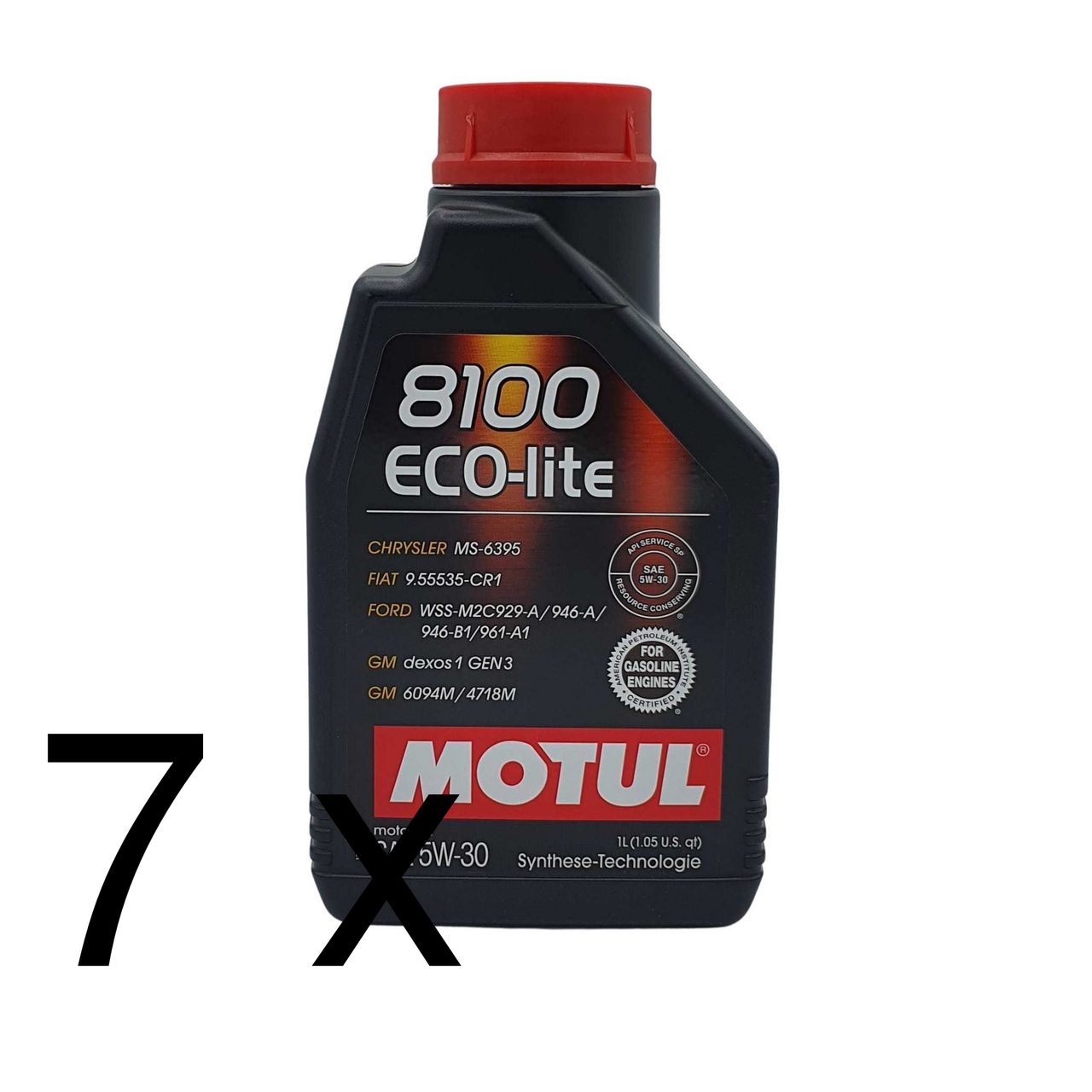 Motul 8100 Eco-lite 5W-30 7x1 Liter Motul 8100 Eco-lite 5W-30 7x1 Liter