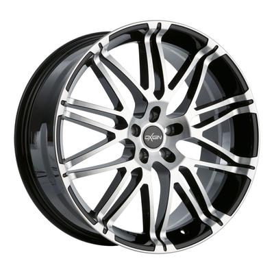 OXIGIN 14OXROCK black full polish 8.5Jx19 5x130 ET45