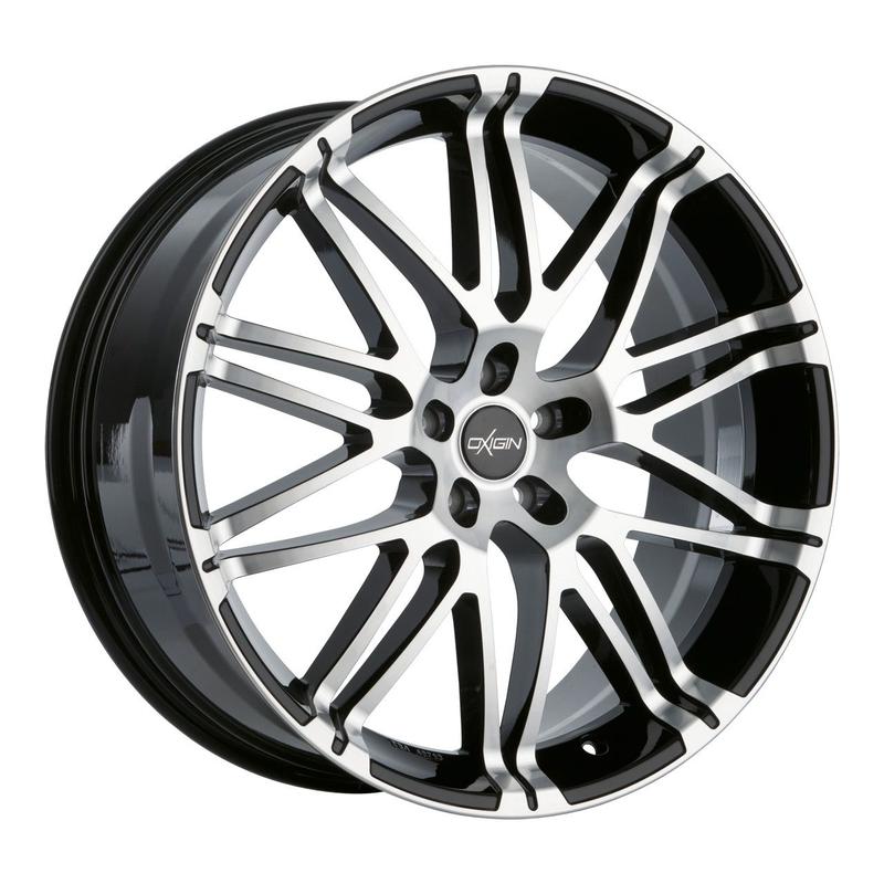 OXIGIN 14OXROCK black full polish 8.5Jx19 5x130 ET45
