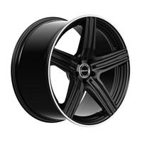 MAK LEWIS gloss black mirror ring 8.5Jx21 5x112 ET32