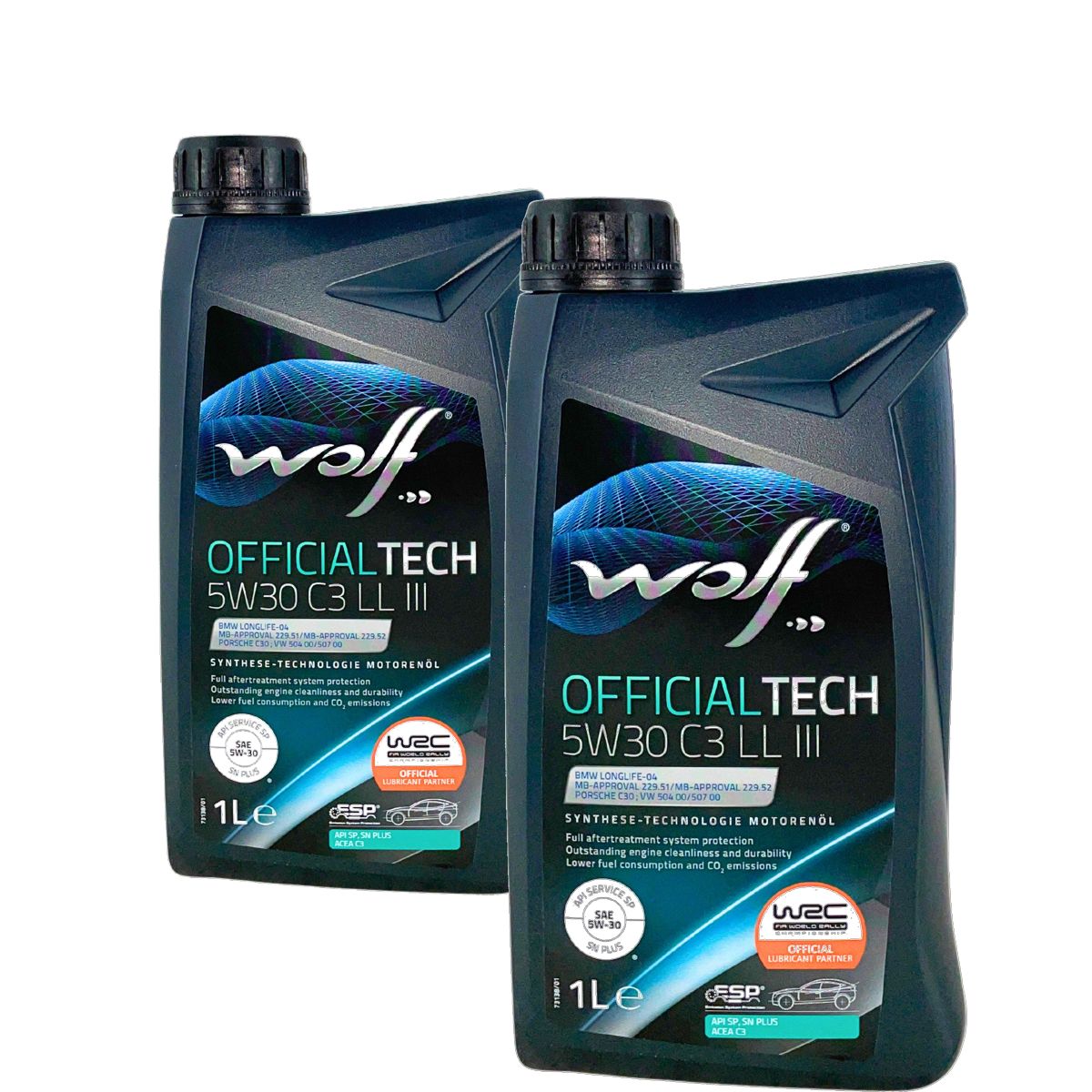 Wolf OfficialTech 5W-30 C3 LL III 2x1 Liter