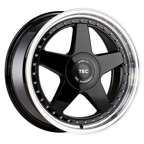 TEC-SPEEDWHEELS GT EVO schwarz glanz hornpoliert 8.0Jx18 5x100 ET40