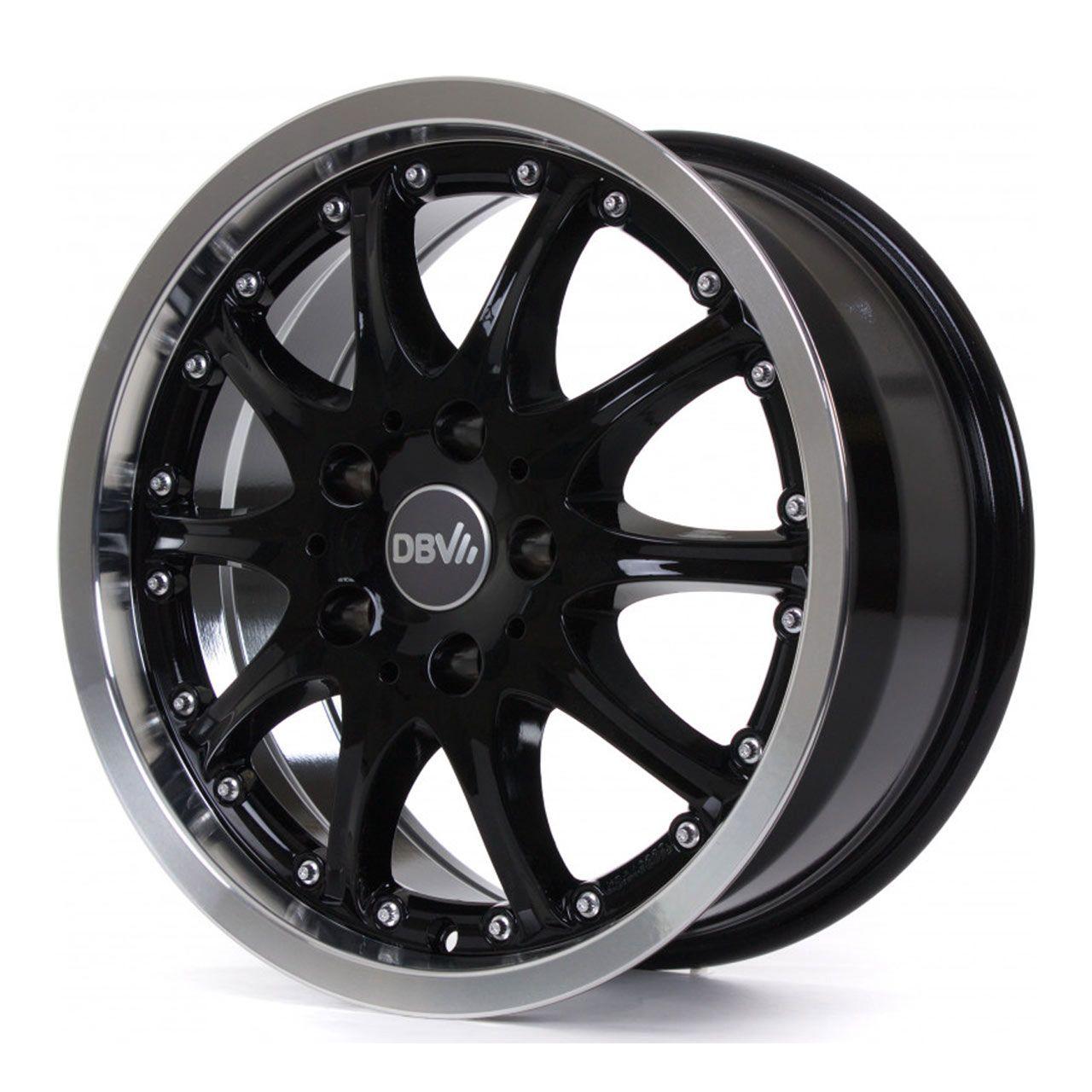 DBV AUSTRALIA schwarz Horn poliert 7.0Jx15 5x114.3 ET40