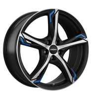 RONAL RONAL R62 BLUE jetblack-matt-frontkopiert 7.5Jx17 5x114.3 ET40