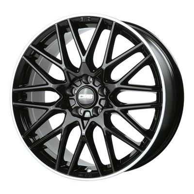 CMS C25-DRB diamond rim black gloss 8.5Jx19 5x112 ET30