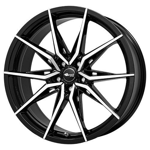 BROCK B42 schwarz glanz voll-poliert (sgvp) 8.5Jx19 5x114.3 ET40