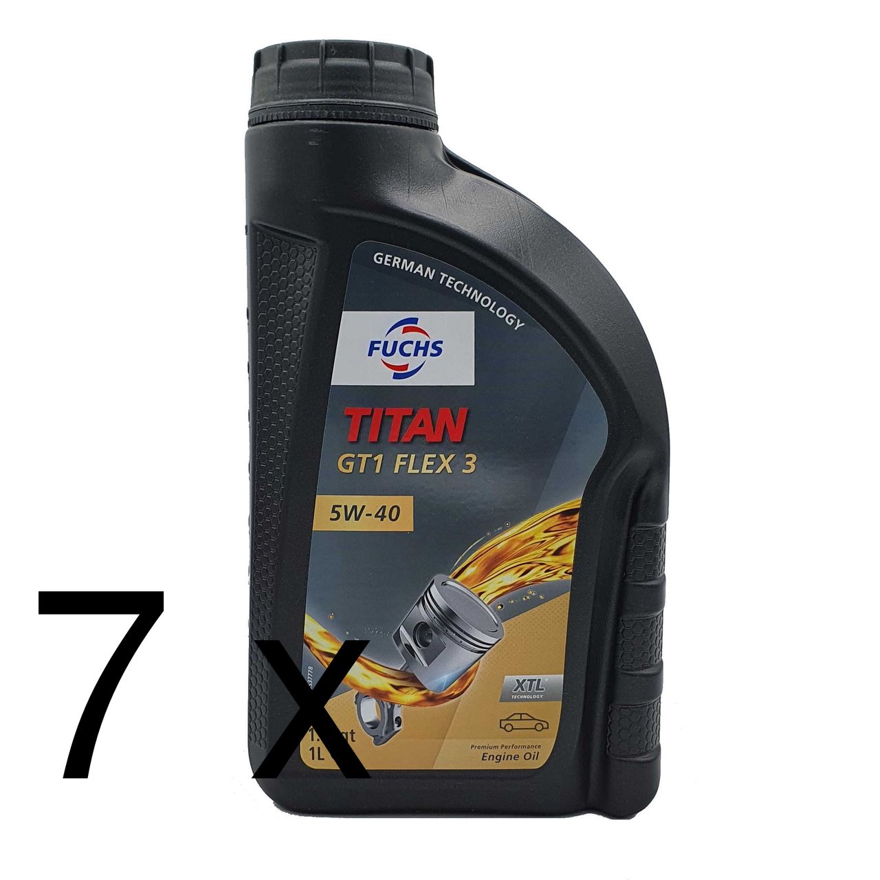 Fuchs Titan GT1 Flex 3 5W-40 7x1 Liter