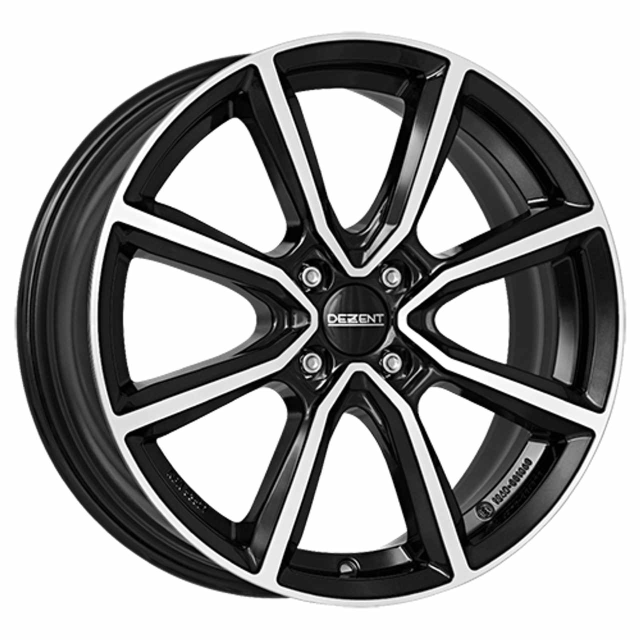 DEZENT DEZENT TN DARK schwarz poliert 6.5Jx17 4x100 ET49