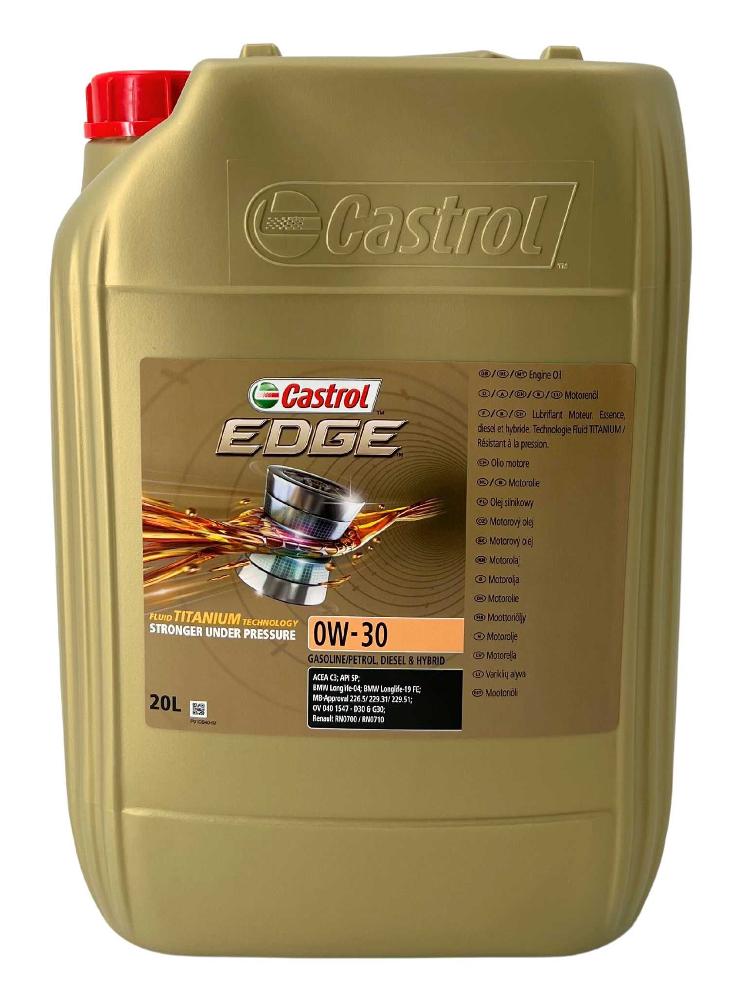 Castrol Edge 0W-30 20 Liter
