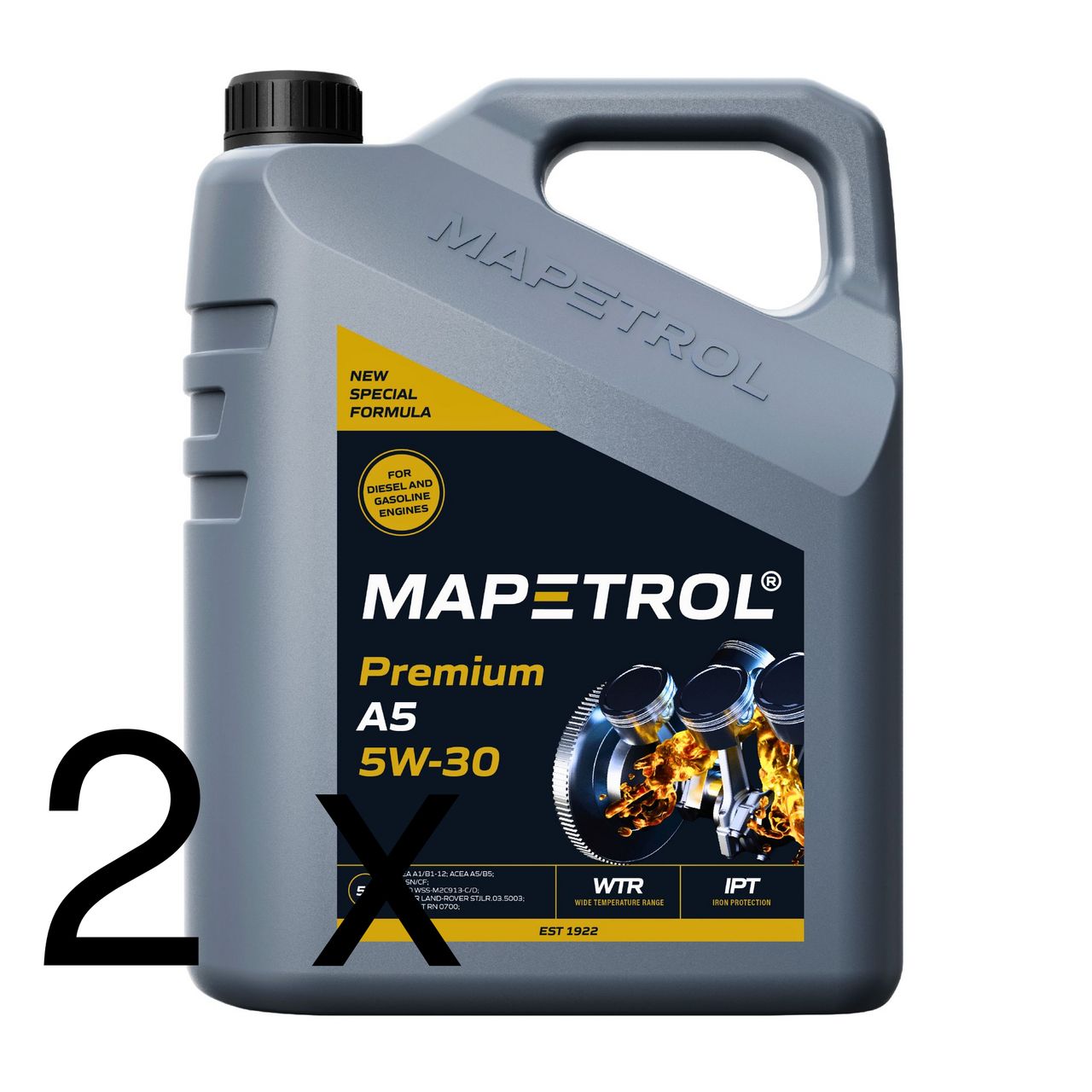 Mapetrol Premium A5 5W-30 2x5 Liter