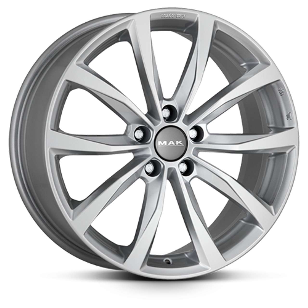 MAK WOLF silber 6.5Jx16 5x98 ET39
