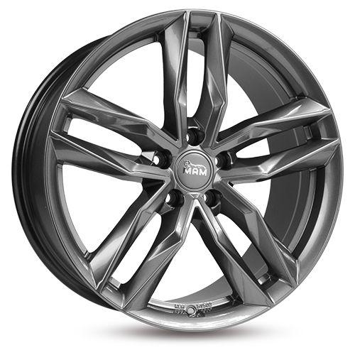 MAM WHEELS MAM RS3 palladium painted 7.0Jx16 5x114.3 ET45