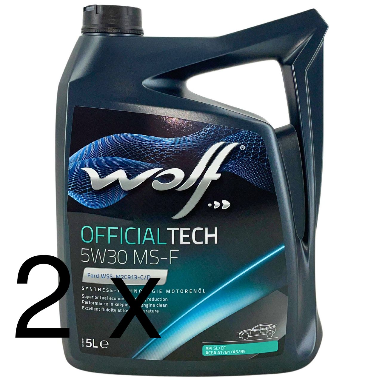 Wolf OfficialTech 5W-30 MS-F 2x5 Liter