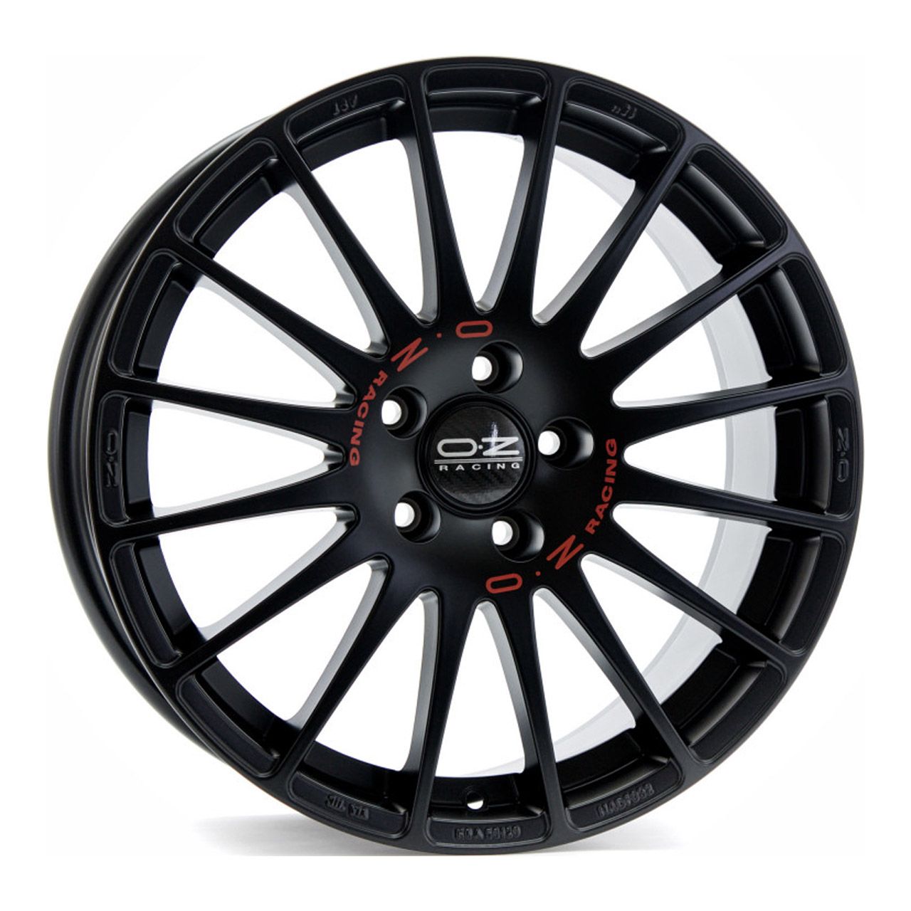 OZ SUPERTURISMO GT matt schwarz 7.0Jx18 4x100 ET35