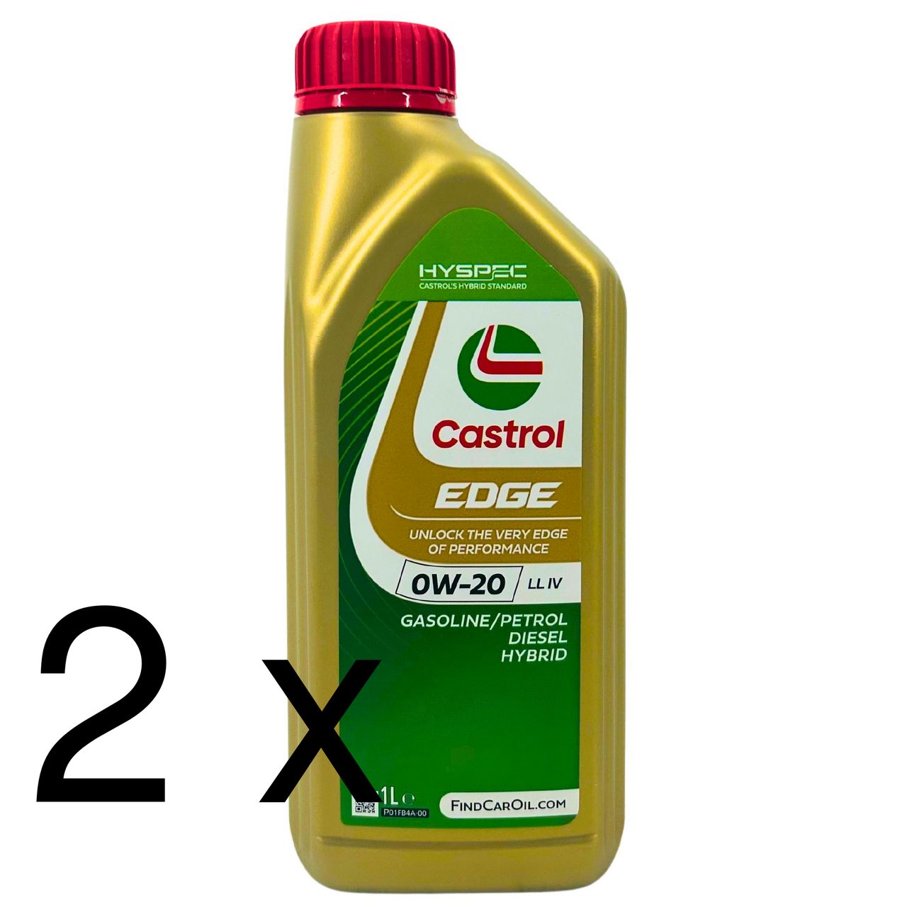 Castrol Edge 0W-20 LL IV 2x1 Liter Castrol Edge 0W-20 LL IV 2x1 Liter
