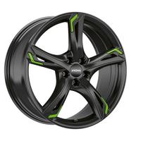 RONAL RONAL R62 GREEN jetblack 7.5Jx17 5x108 ET45