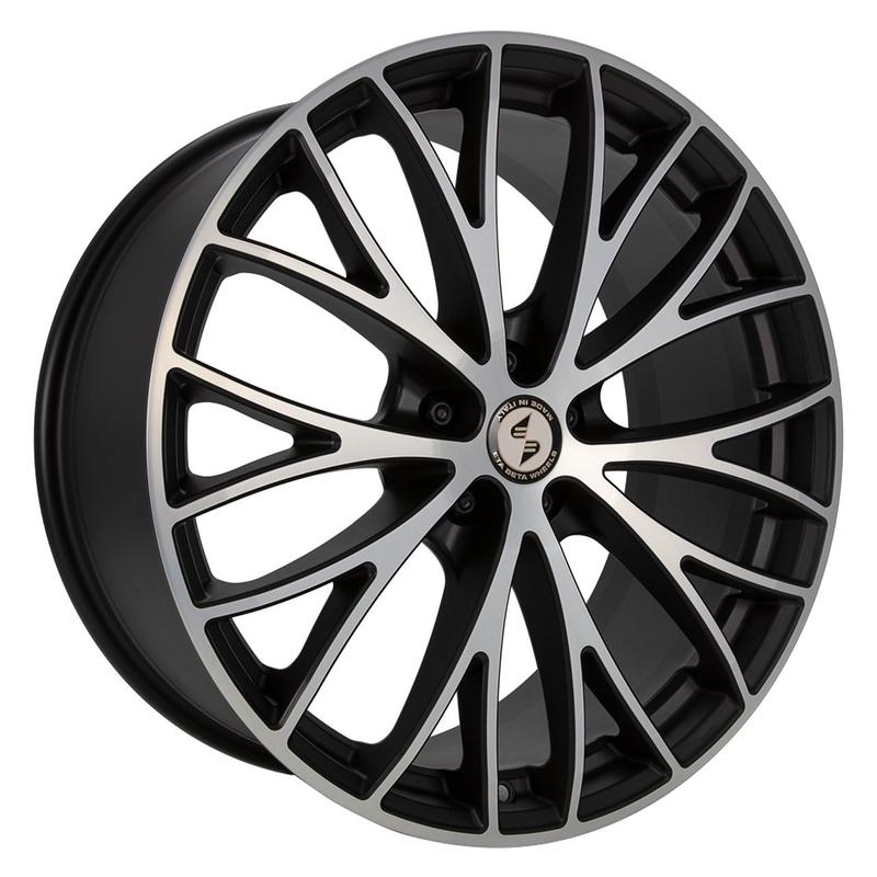ETABETA PIUMA-C black matt full polished 11.5Jx22 5x130 ET20