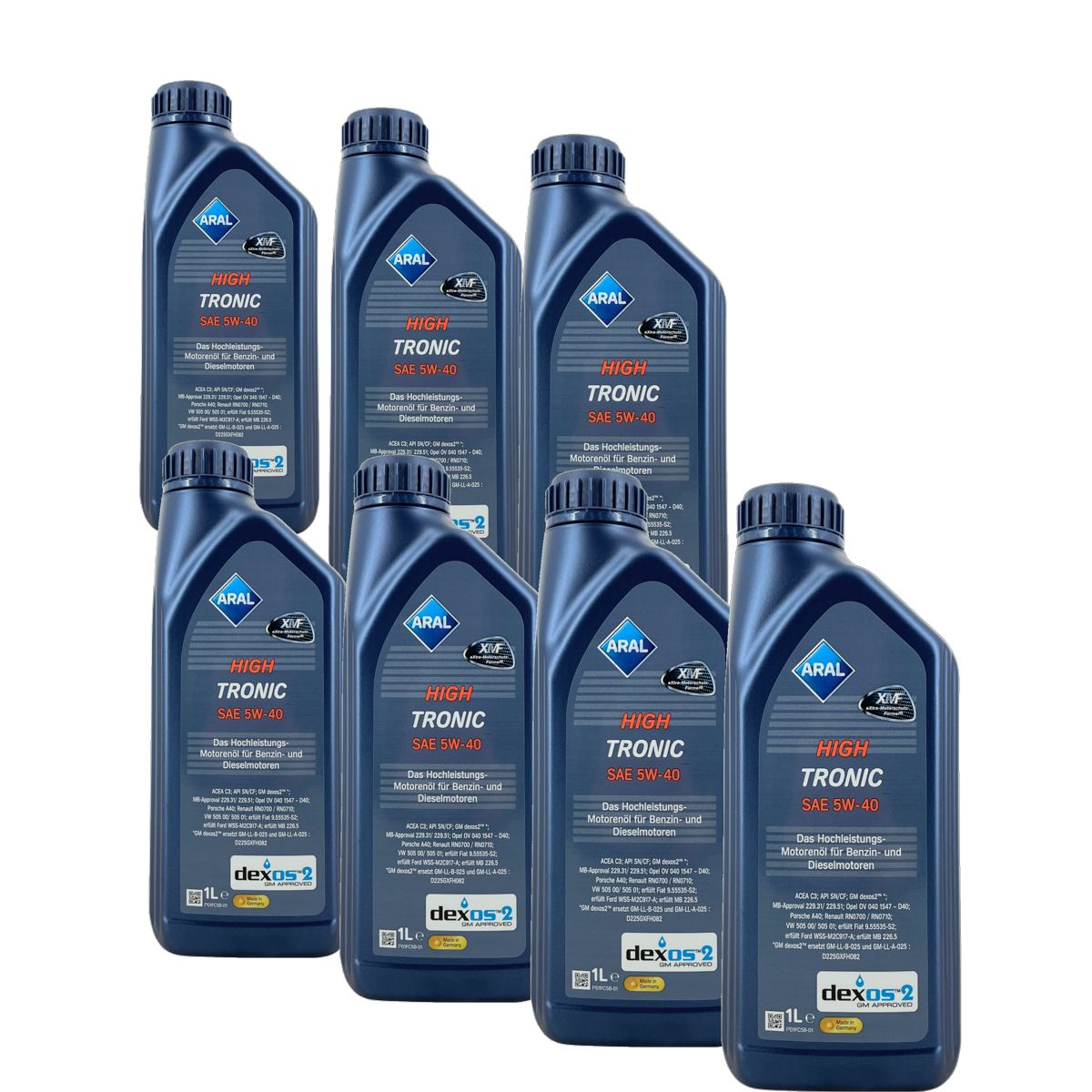 Aral HighTronic 5W-40 7x1 Liter