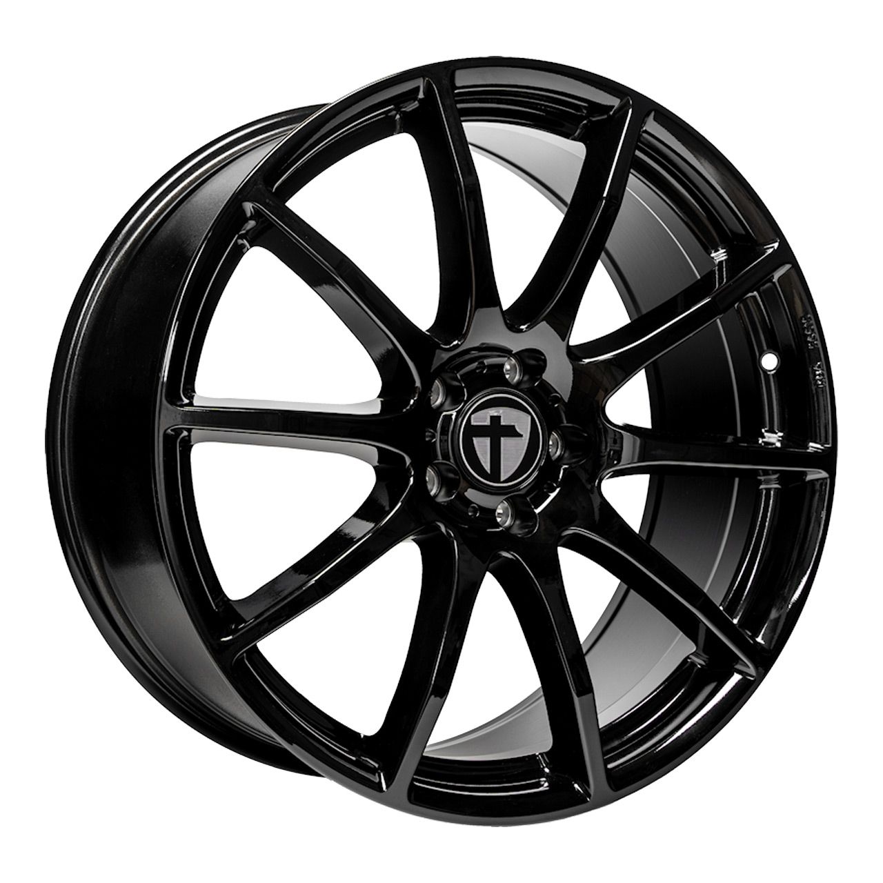 TOMASON TN1F black painted 7.5Jx17 5x118 ET64